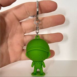 Disney Toy Story Green Army Man figural bag clip